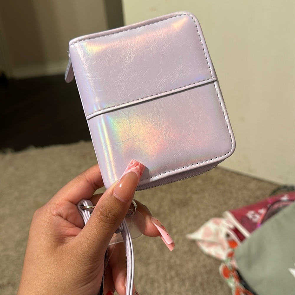 Purple wallet